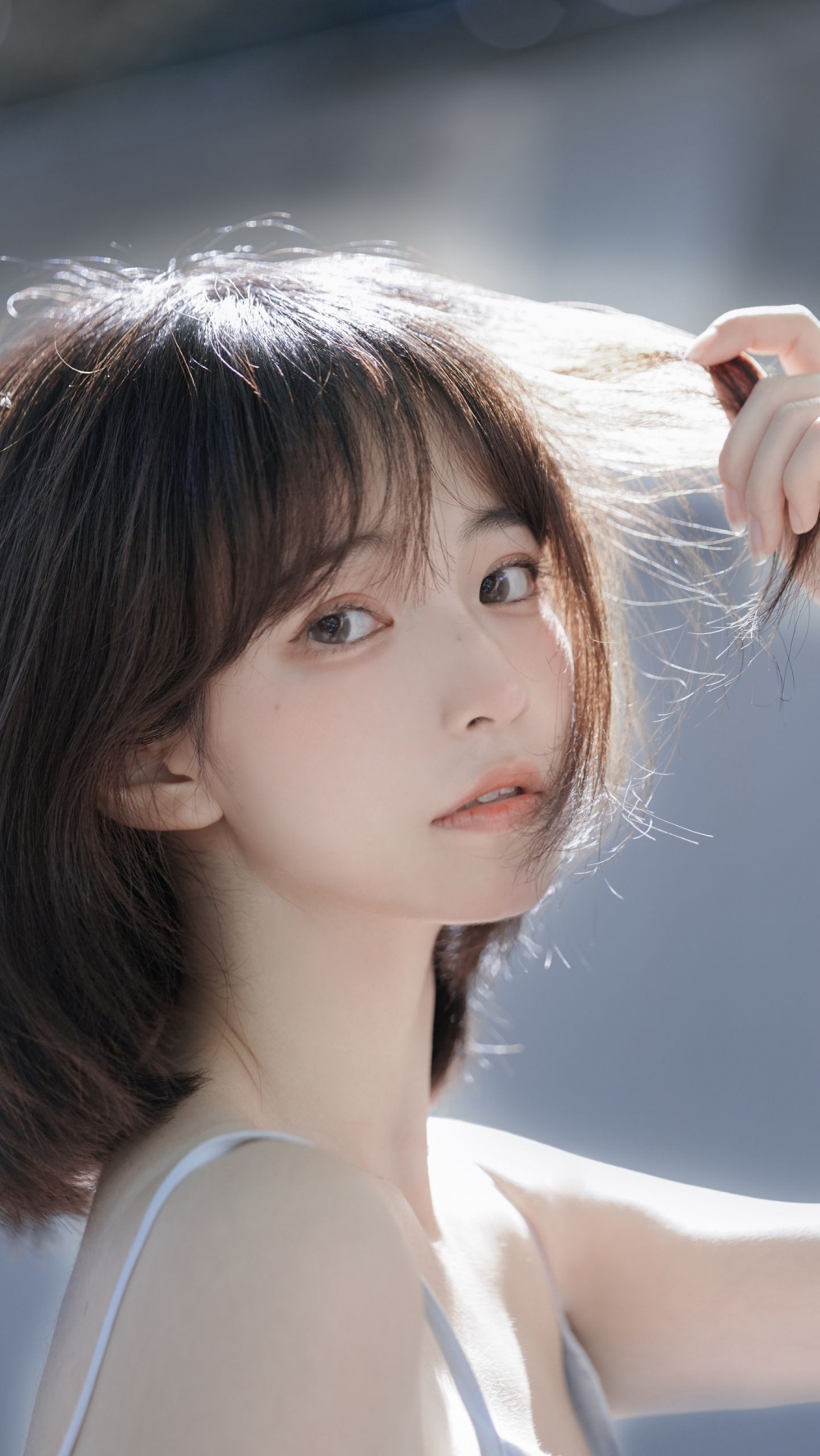 短发美女萝莉漂亮脸蛋精致侧颜 短发美女萝莉漂亮脸蛋精致侧颜