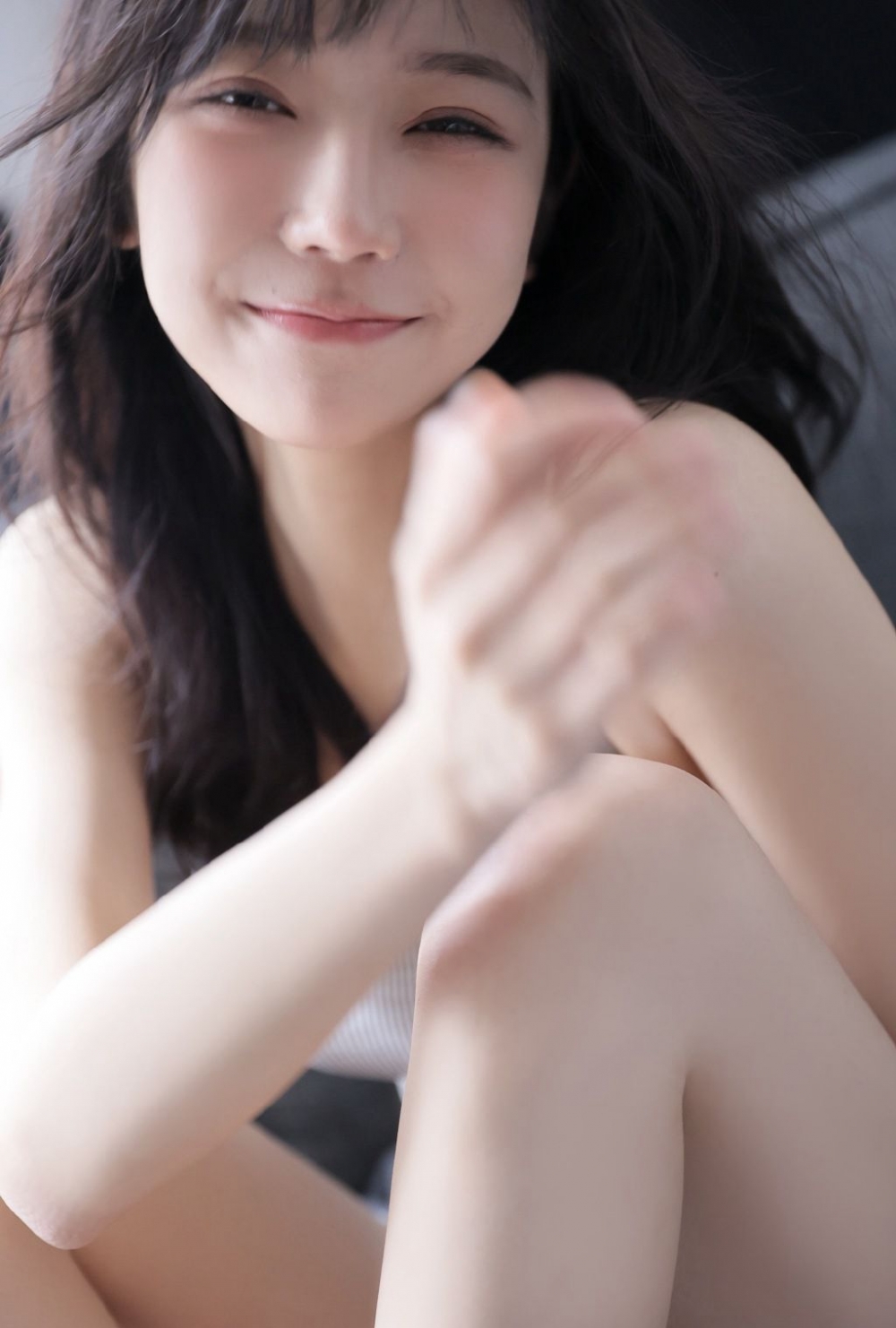 长发美女笑容甜美眼神明亮气质清新 长发美女笑容甜美眼神明亮气质清新