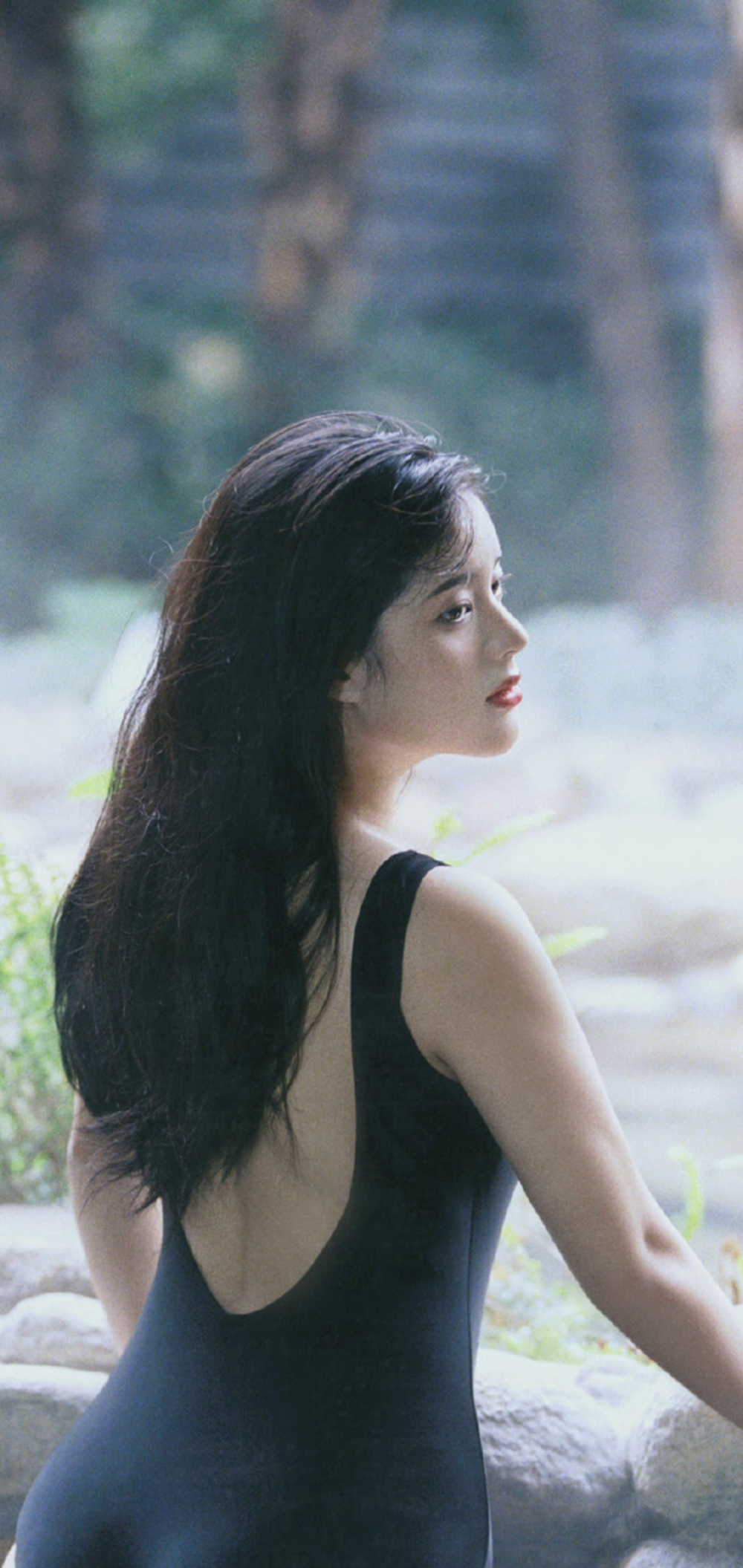 性感少女连体泳衣苗条身材白皙肌肤 性感少女连体泳衣苗条身材白皙肌肤