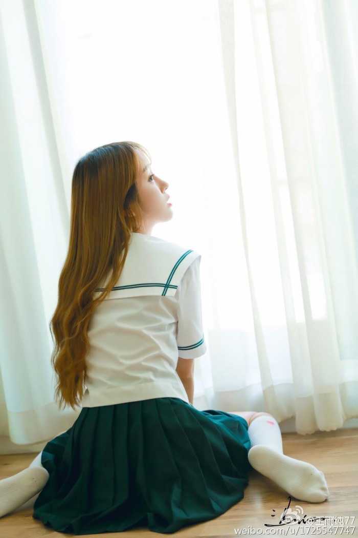 性感女神王雨纯的日系甜美写真, 艳压众网红 (图5)